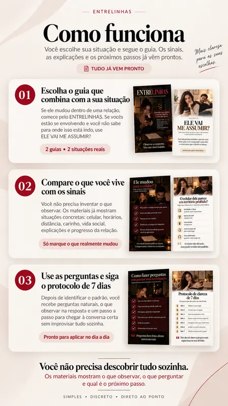 Demonstração interna do aplicativo Entrelinhas